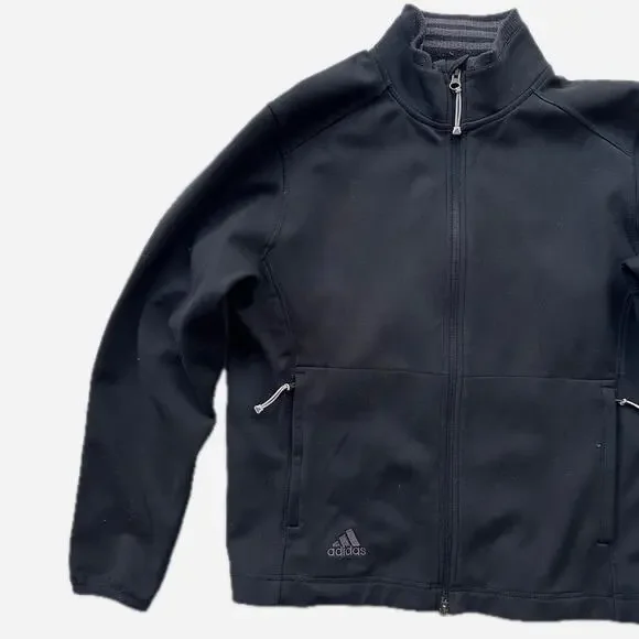 Adidas sporty black lined windbreaker size m unisex - Picture 8 of 8